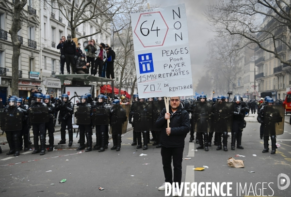 Dixième journée de mobilisation contre la réforme des retraites