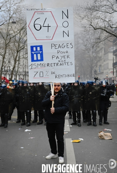 Dixième journée de mobilisation contre la réforme des retraites