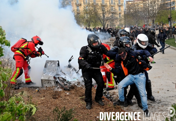 Dixième journée de mobilisation contre la réforme des retraites