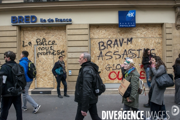 Dixième manifestation contre la réforme des retraites