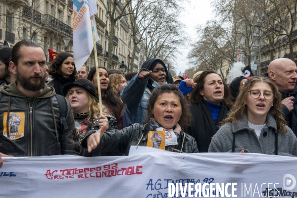 Dixième manifestation contre la réforme des retraites