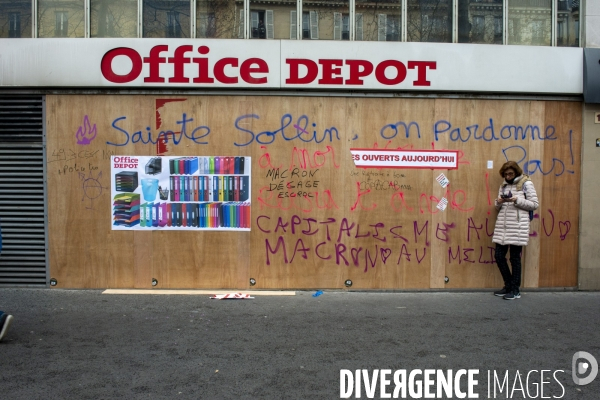 Dixième manifestation contre la réforme des retraites