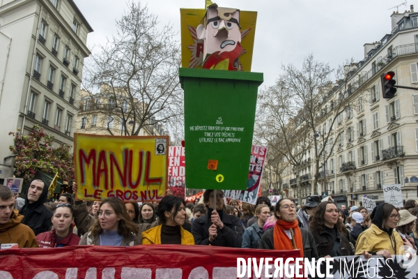 Dixième manifestation contre la réforme des retraites