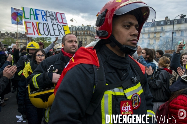 Dixième manifestation contre la réforme des retraites