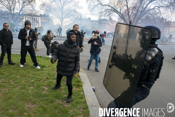 Dixième manifestation contre la réforme des retraites