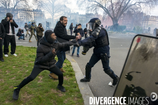 Dixième manifestation contre la réforme des retraites