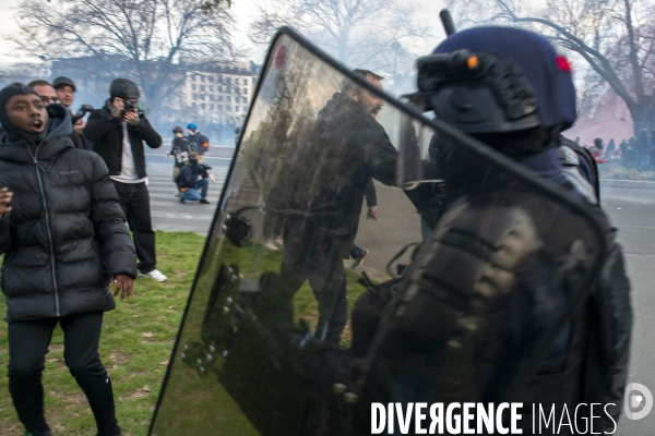 Dixième manifestation contre la réforme des retraites