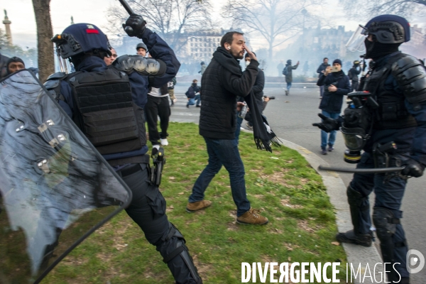 Dixième manifestation contre la réforme des retraites