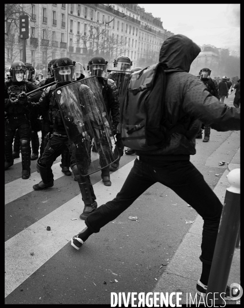 Dixième journée de mobilisation contre la réforme des retraites