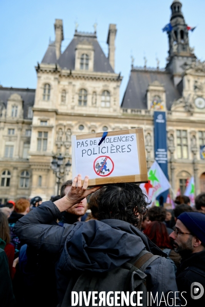 Manifestation contre les violences policières à l appel du collectif les soulèvements de la terre