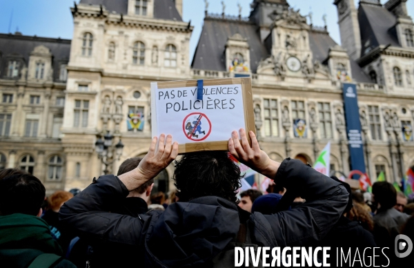 Manifestation contre les violences policières à l appel du collectif les soulèvements de la terre