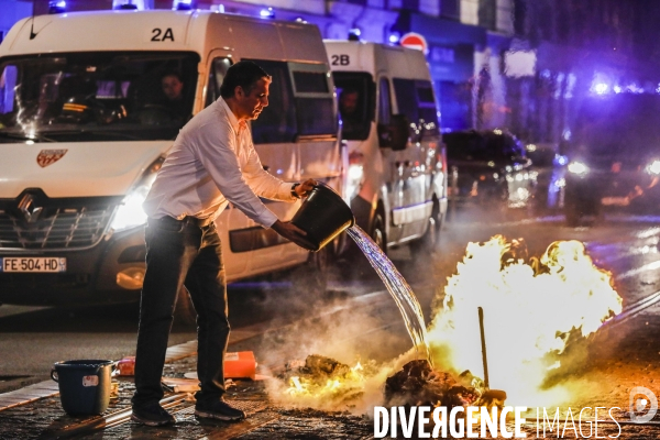 Rassemblement devant toutes les préfectures de France à l appel des Soulèvements de la terre contre la violence à Sainte-soline