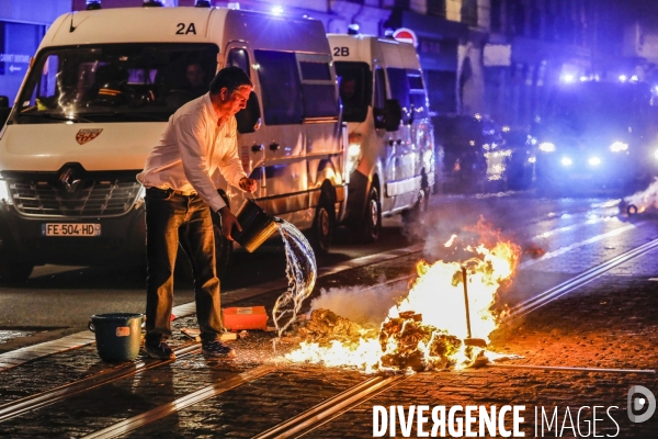 Rassemblement devant toutes les préfectures de France à l appel des Soulèvements de la terre contre la violence à Sainte-soline