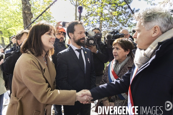 Des elus de gauche remettent une lettre contre la reforme des retraites à l Elysee