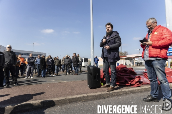 AG des salaries de la raffinerie TotalEnergies à Gonfreville l Orcher