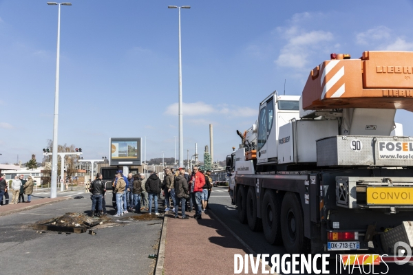 AG des salaries de la raffinerie TotalEnergies à Gonfreville l Orcher