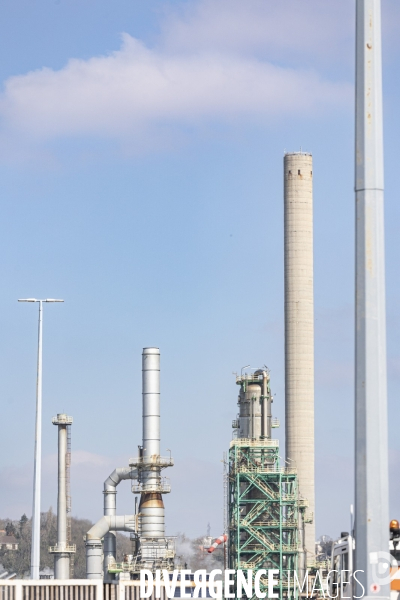 AG des salaries de la raffinerie TotalEnergies à Gonfreville l Orcher