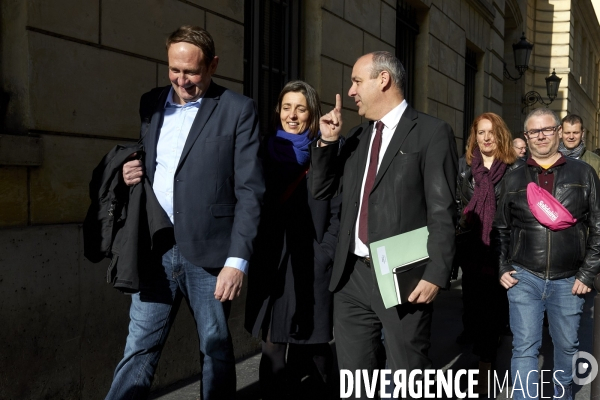 Intersyndicale, rendez vous à Matignon