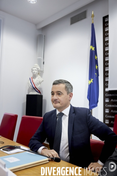 Gerald Darmanin, ministre interieur, audition assemblee nationale