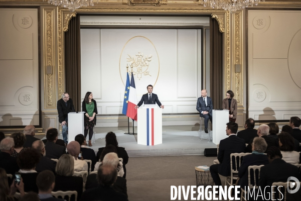 Emmanuel Macron, convention citoyenne de fin de vie