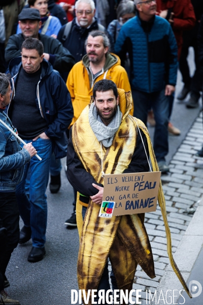 Onzième journée de mobilisation contre la réforme des retraites à Nantes