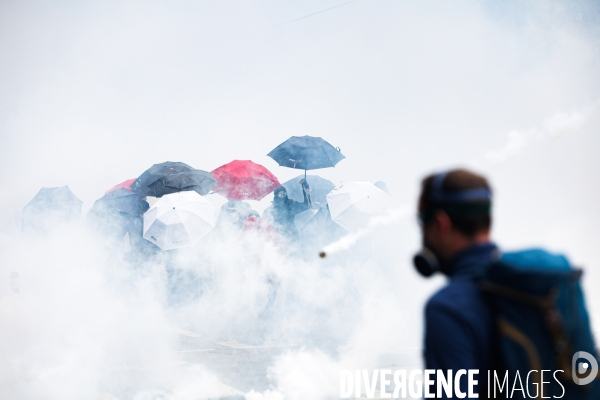 Onzième journée de mobilisation contre la réforme des retraites à Nantes