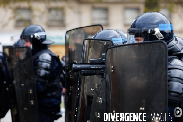 Onzième journée de mobilisation contre la réforme des retraites à Nantes