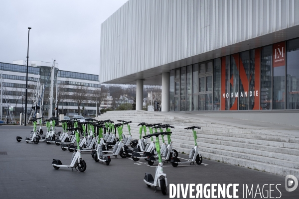 Trottinette électrique en libre-service