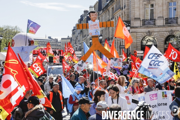 Bordeaux, 11 ème manifestation contre la réforme des retraites.