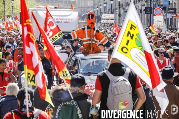 Bordeaux, 11 ème manifestation contre la réforme des retraites.