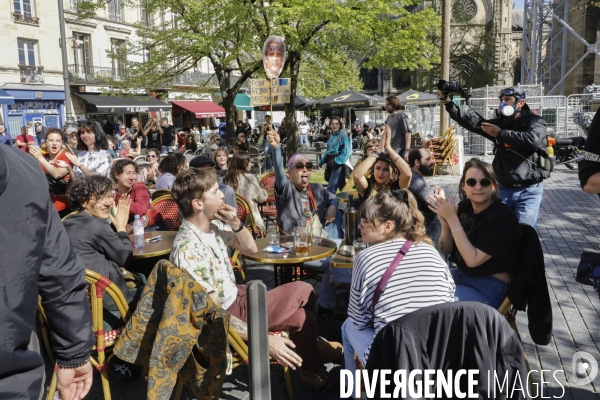 Bordeaux, 11 ème manifestation contre la réforme des retraites.