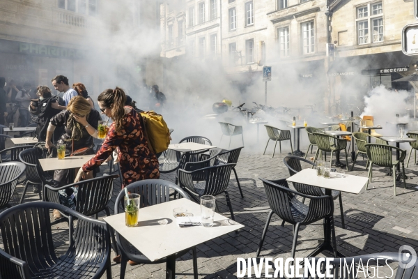 Bordeaux, 11 ème manifestation contre la réforme des retraites.