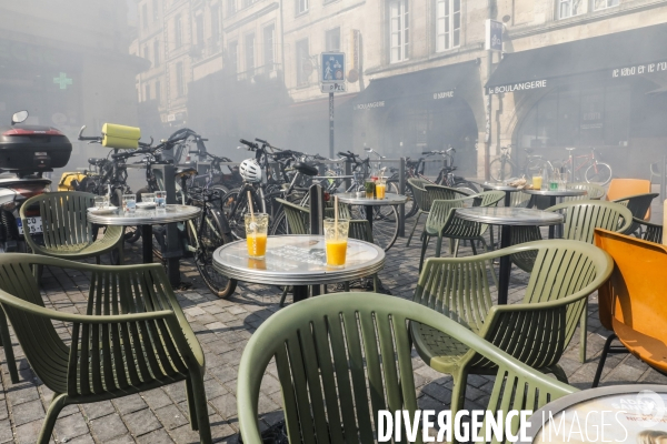 Bordeaux, 11 ème manifestation contre la réforme des retraites.