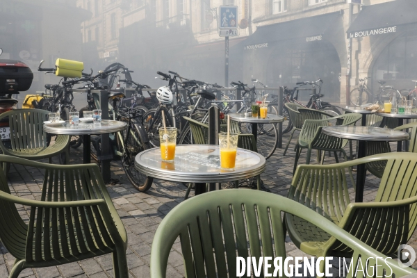 Bordeaux, 11 ème manifestation contre la réforme des retraites.