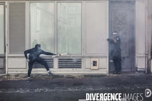 Bordeaux, 11 ème manifestation contre la réforme des retraites.