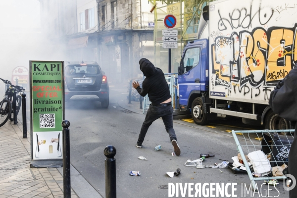 Bordeaux, 11 ème manifestation contre la réforme des retraites.