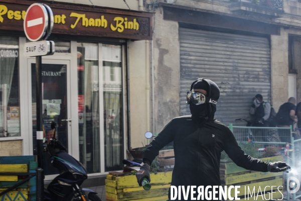 Bordeaux, 11 ème manifestation contre la réforme des retraites.