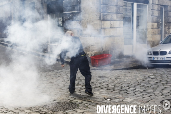 Bordeaux, 11 ème manifestation contre la réforme des retraites.