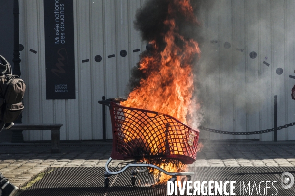 Bordeaux, 11 ème manifestation contre la réforme des retraites.