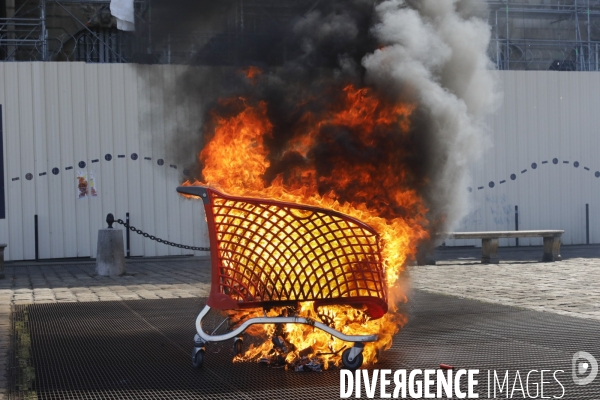 Bordeaux, 11 ème manifestation contre la réforme des retraites.