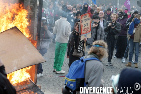 11e Journée de mobilisation contre la réforme des retraites