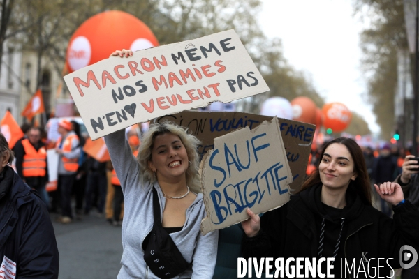 11e Journée de mobilisation contre la réforme des retraites