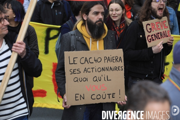 11e Journée de mobilisation contre la réforme des retraites