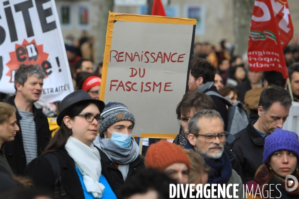 11e Journée de mobilisation contre la réforme des retraites