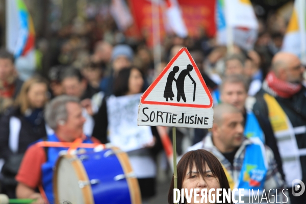 11e Journée de mobilisation contre la réforme des retraites