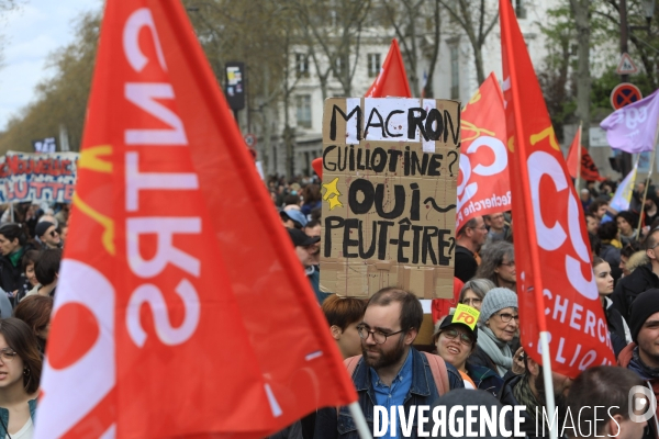 11e Journée de mobilisation contre la réforme des retraites