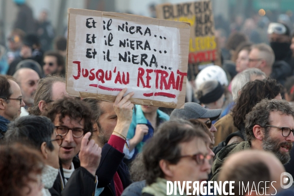 11e Journée de mobilisation contre la réforme des retraites