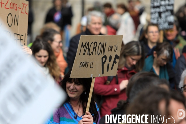 11e Journée de mobilisation contre la réforme des retraites