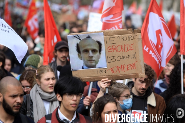 11e Journée de mobilisation contre la réforme des retraites