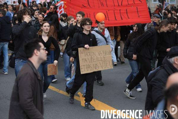 11e Journée de mobilisation contre la réforme des retraites